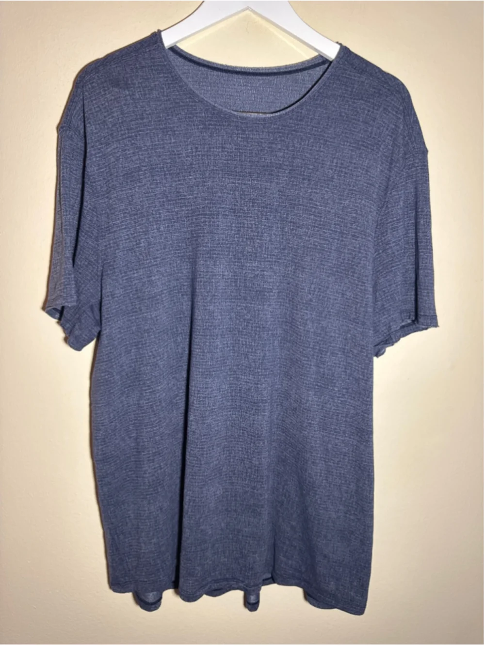 Men's Lululemon Short Sleeve Tee - Blue - Size XL